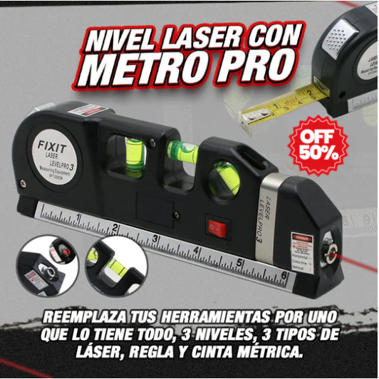đˇââď¸ Metro Nivel Laser đˇââď¸