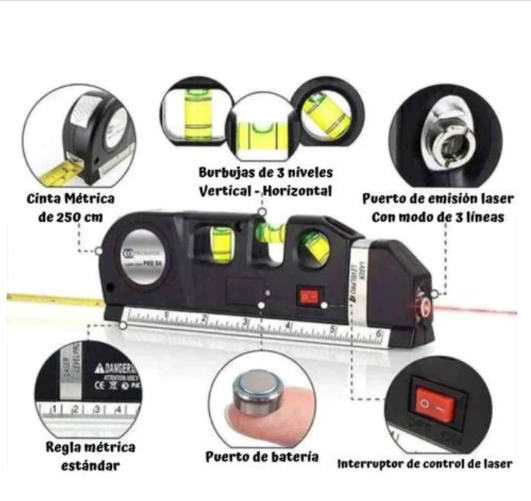đˇââď¸ Metro Nivel Laser đˇââď¸