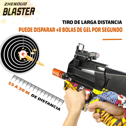 Pistola De Hidrogel Fusil Recargable P90 + Envio Gratis