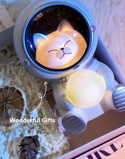 Lampara Astronauta Gato + Envio Gratis