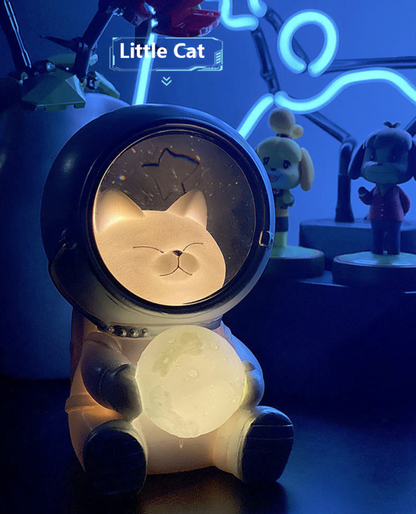 Lampara Astronauta Gato + Envio Gratis