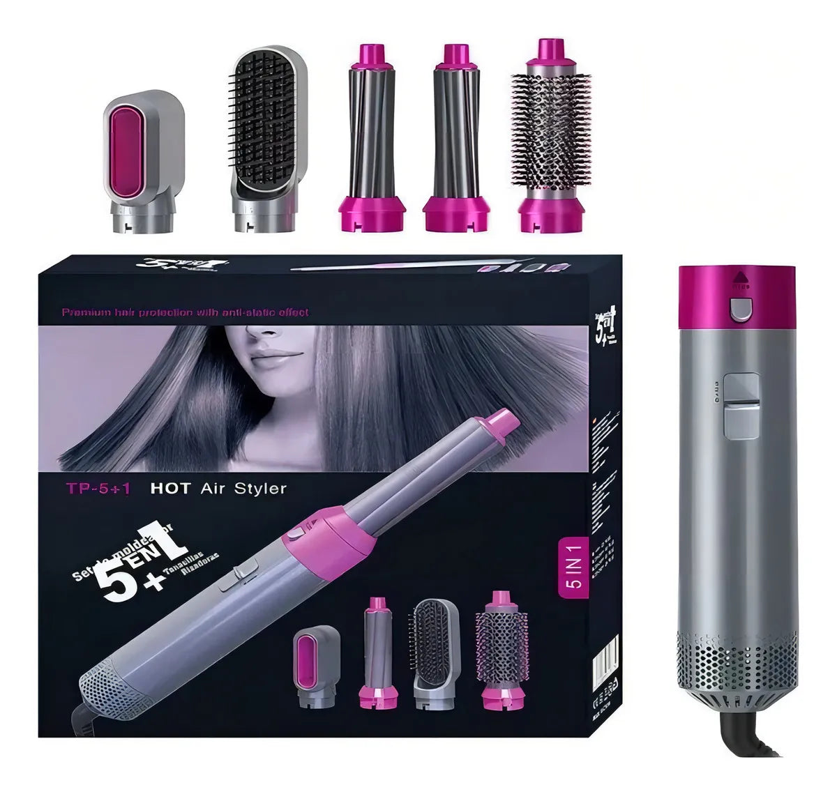 Secador Ondulador Hot Air Styler 5 En 1™