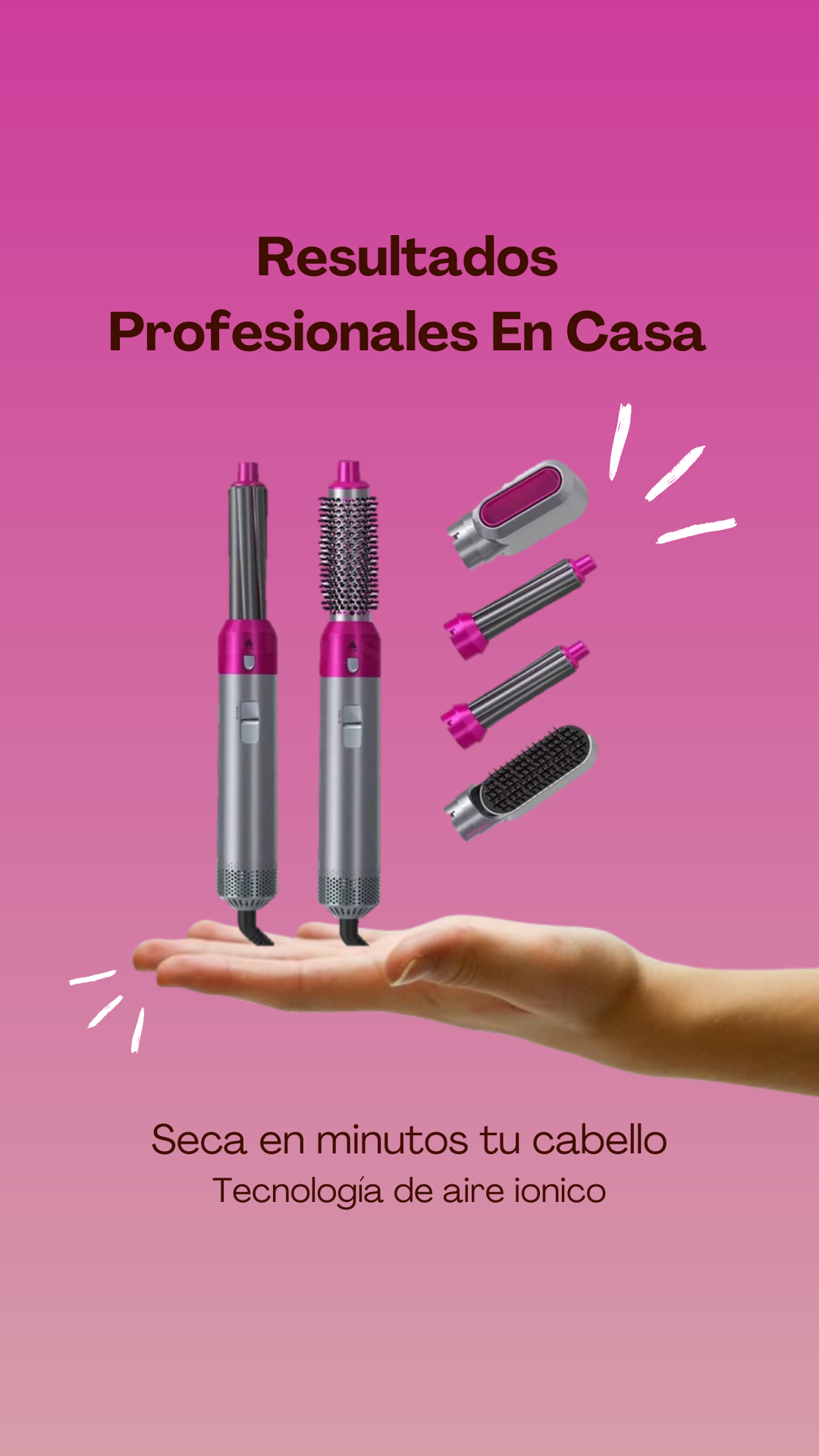 Secador Ondulador Hot Air Styler 5 En 1™