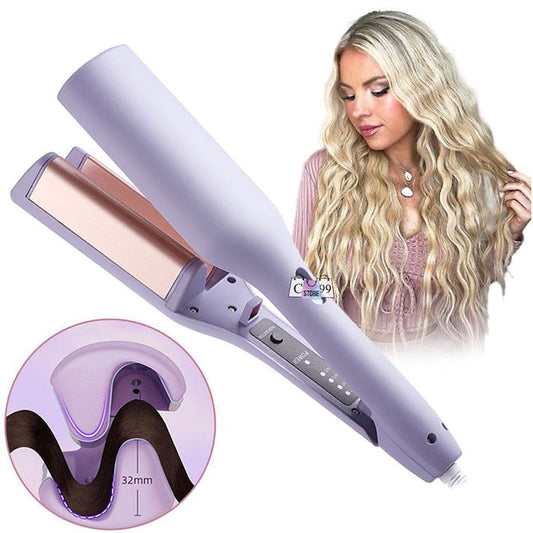 Encrespadora De Onda Gruesa para Cabello + Envió Gratis