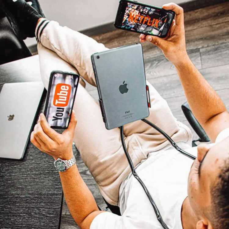 Soporte para Celular y Tablet Flexible + Envio Gratis
