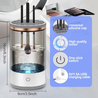 Lavadora Automática de Brochas Maquillaje