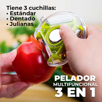 Pelador Multifuncional 3 en 1 + Envió Gratis